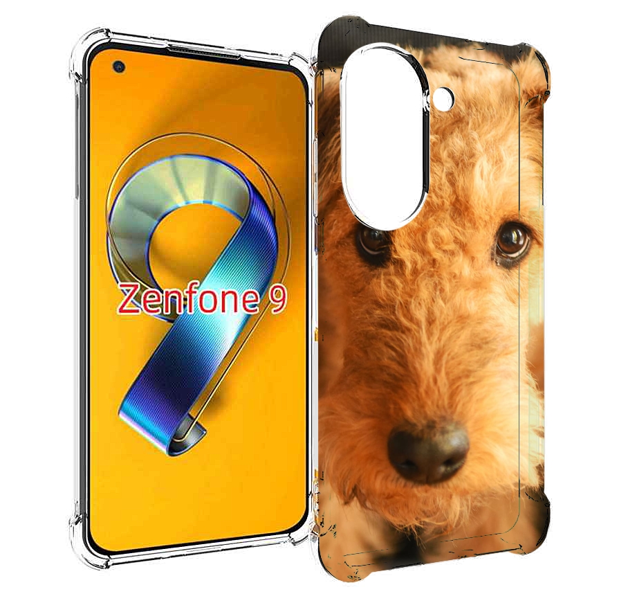 Чехол MyPads эрдельтерьер для Asus Zenfone 9 (AI2202)