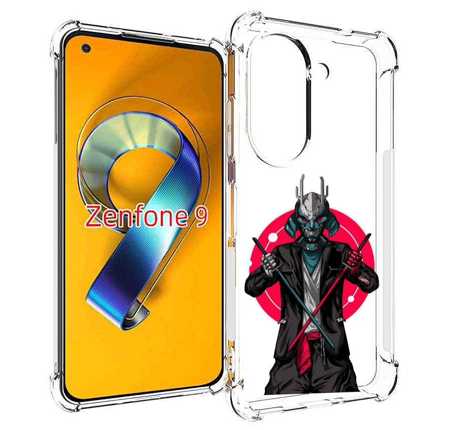 

Чехол MyPads якудза с катанами для Asus Zenfone 9 (AI2202), Прозрачный, Tocco