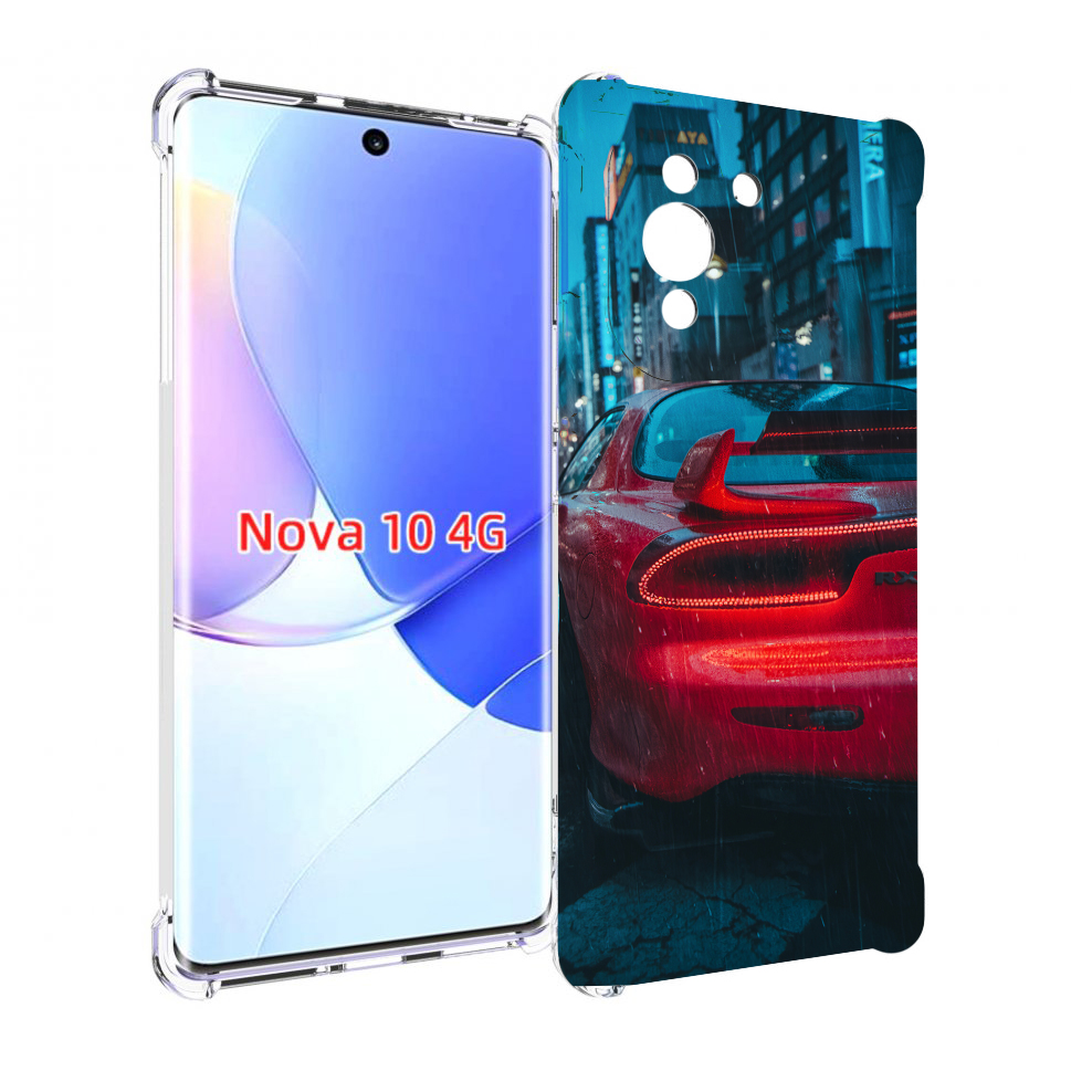 

Чехол MyPads мазда-рх7 для Huawei Nova 10, Прозрачный, Tocco