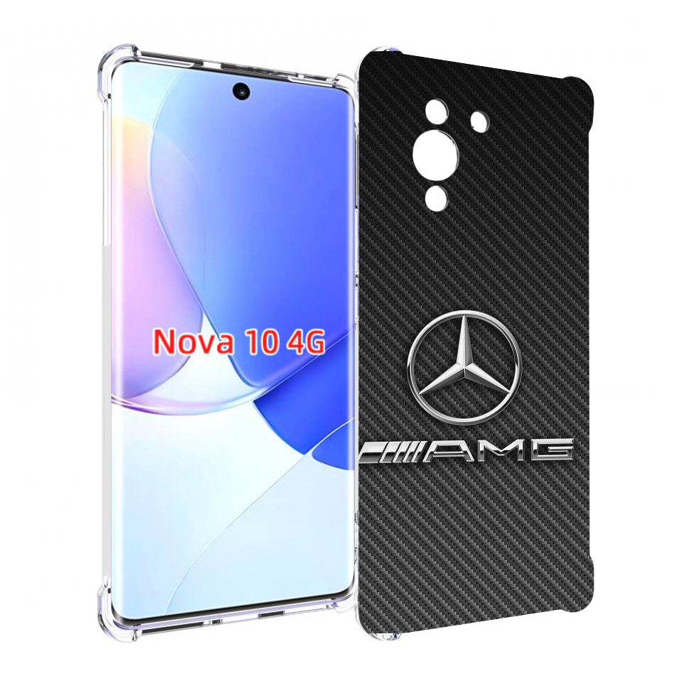 

Чехол MyPads мерседес амг мужской для Huawei Nova 10, Прозрачный, Tocco