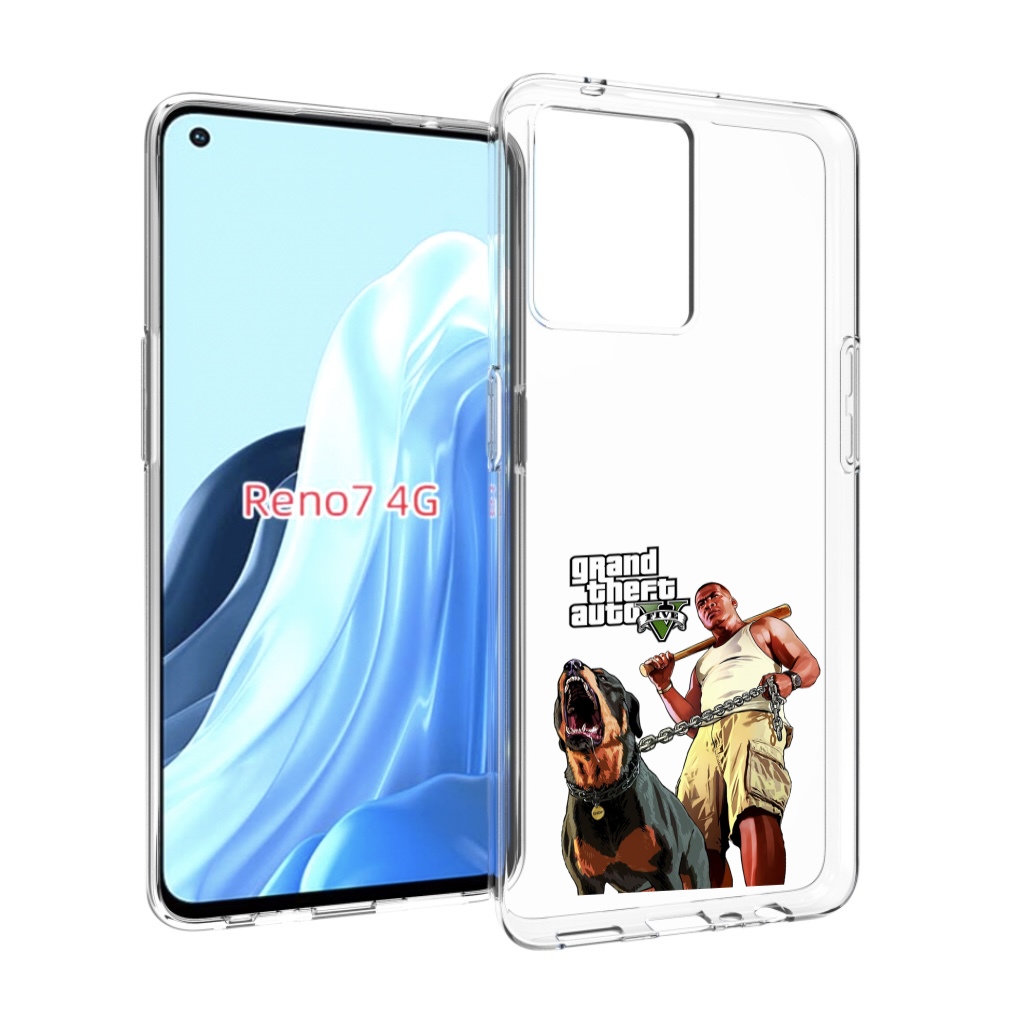 

Чехол MyPads GTA грозная собака для OPPO RENO 7 4G, Прозрачный, Tocco