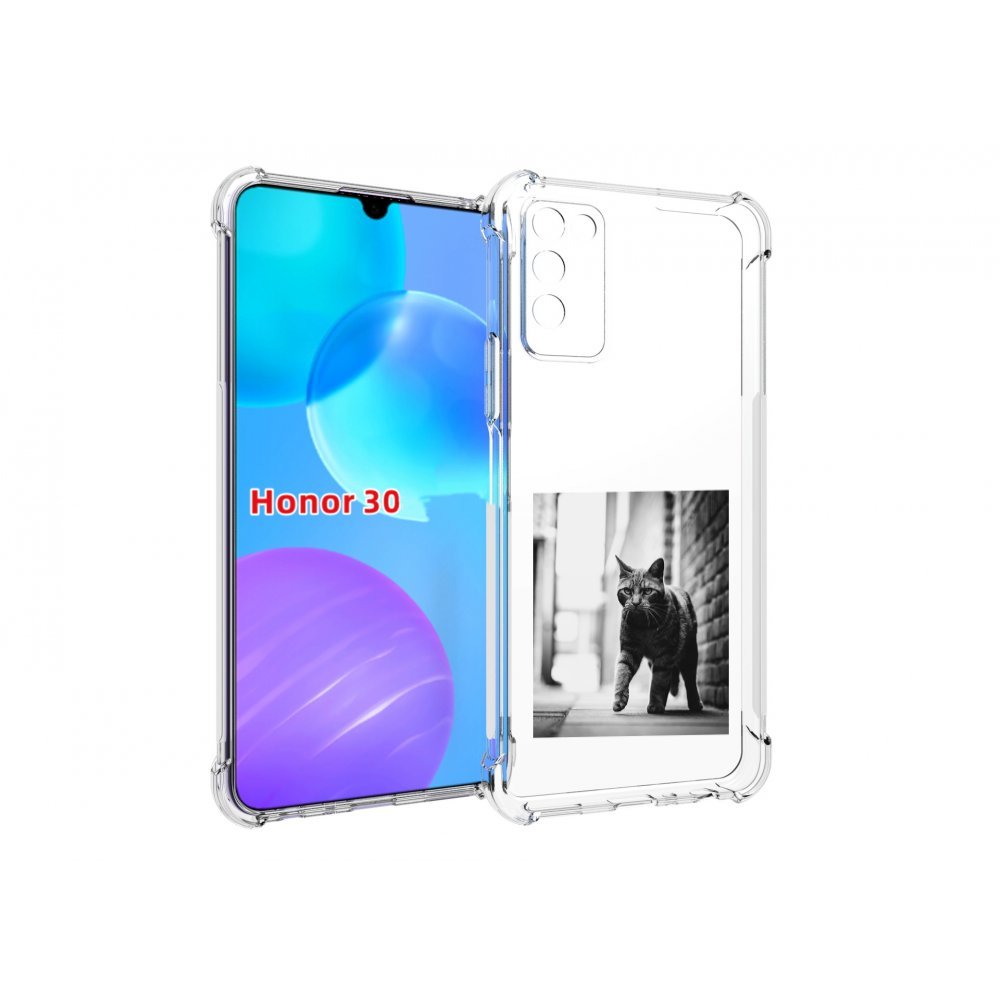 

Чехол MyPads Важный-кот для Huawei Honor 30 Lite, Tocco