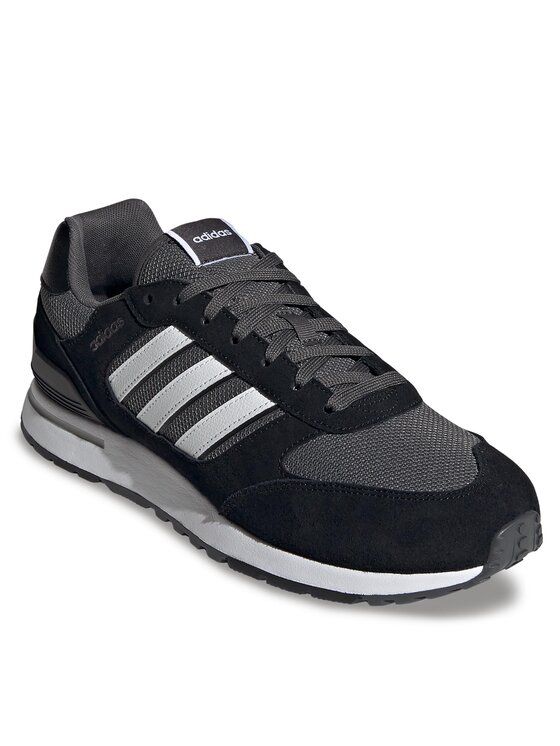 

Кроссовки мужские Adidas Run 80s GV7302 черные 44 2/3 EU, Черный, Run 80s GV7302