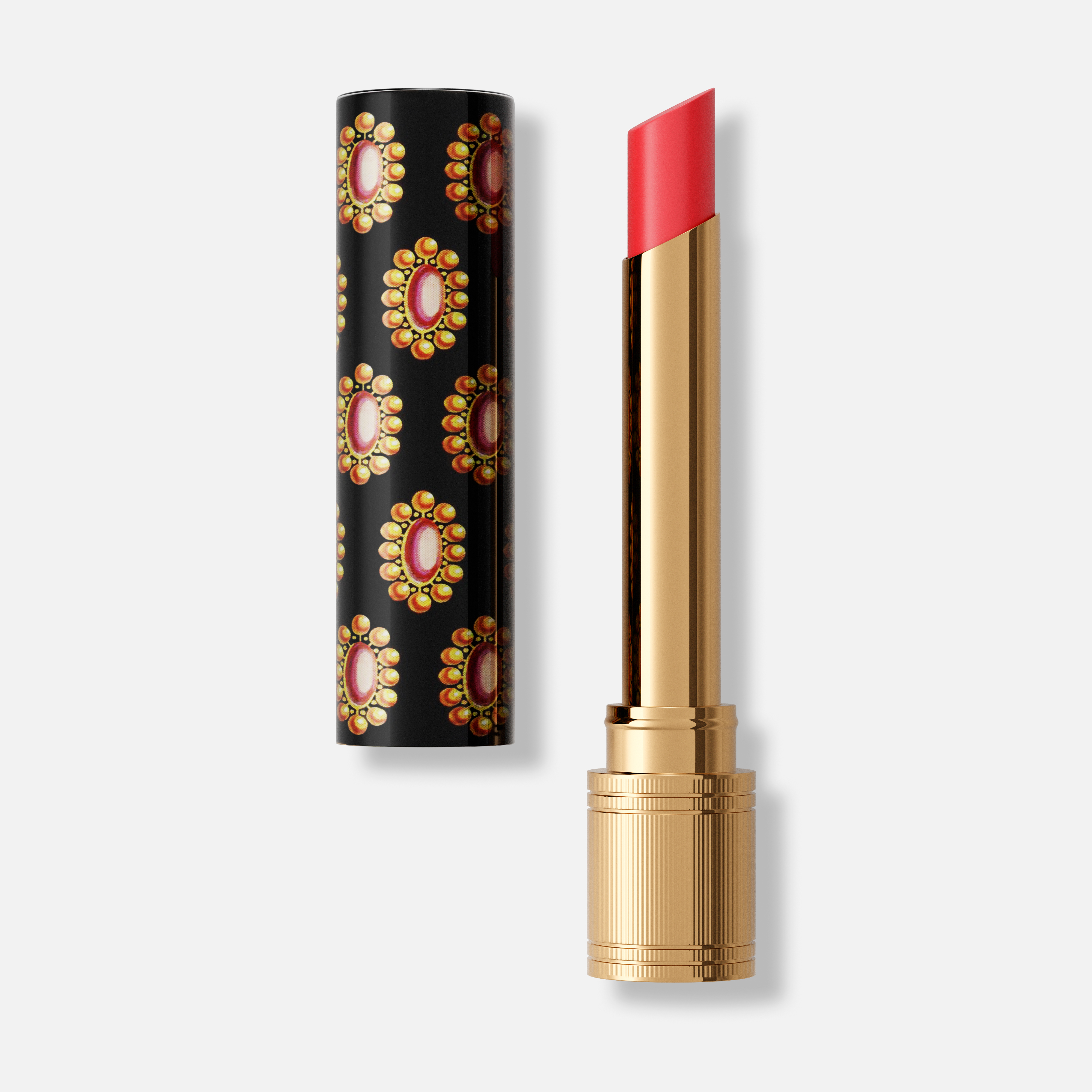 Помада для губ Gucci Rouge de Beaute Brillant 411 Emmy Petal 18 г 6715₽