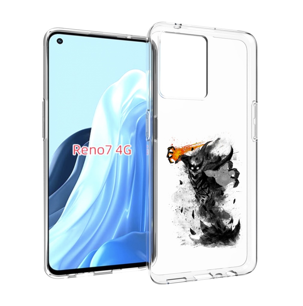 

Чехол MyPads nevermore черно белый для OPPO RENO 7 4G, Прозрачный, Tocco