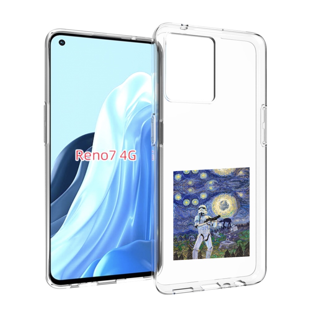 

Чехол MyPads star wars звездная ночь для OPPO RENO 7 4G, Прозрачный, Tocco