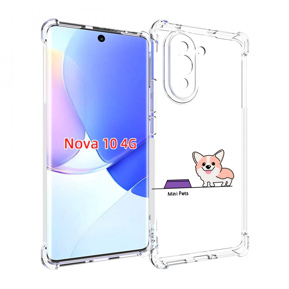 Чехол MyPads мини-питомец детский для Huawei Nova 10