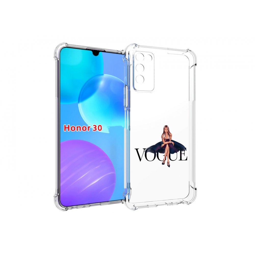 

Чехол MyPads Вог-девушка женский для Huawei Honor 30 Lite, Tocco