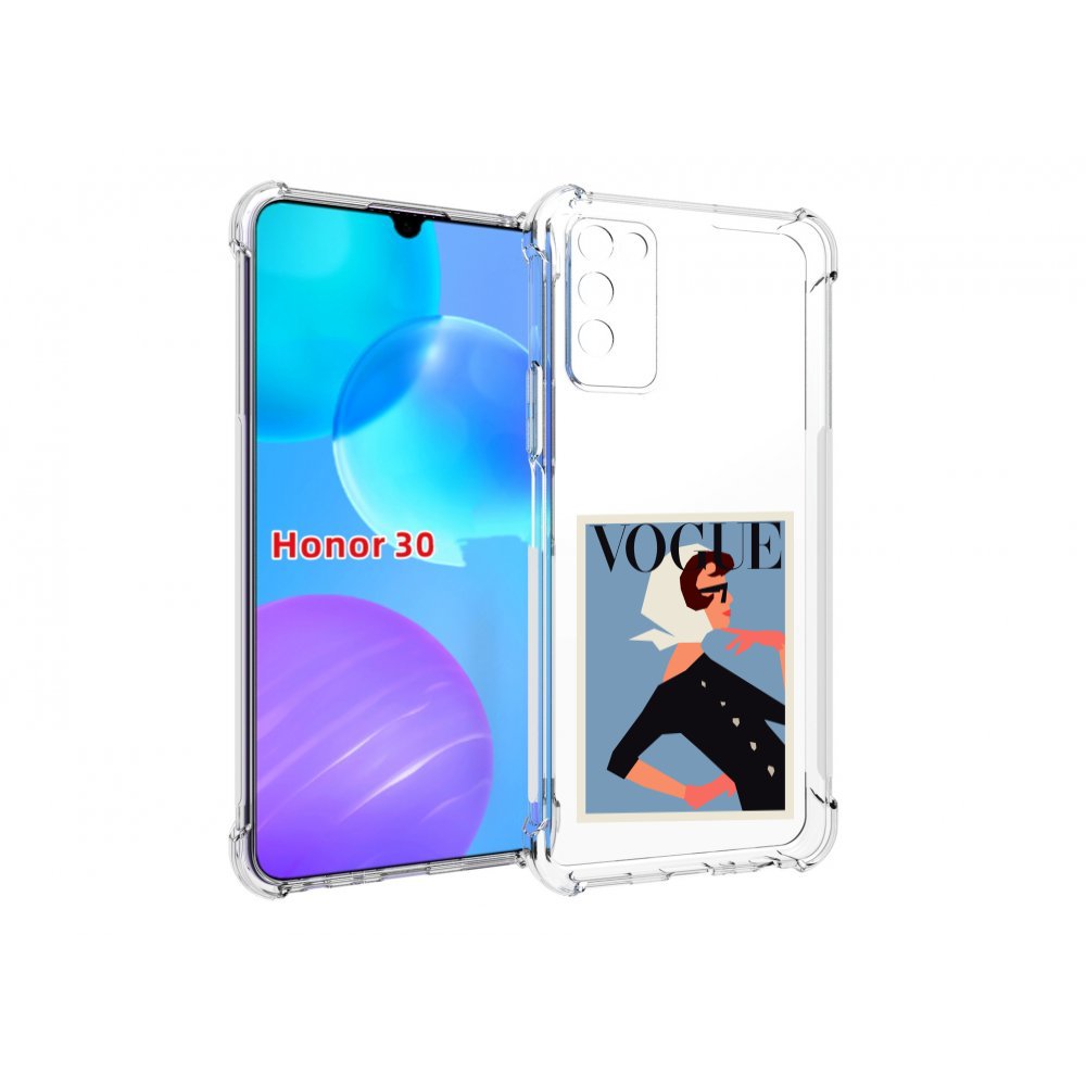 

Чехол MyPads Вогуе картинка для Huawei Honor 30 Lite, Tocco