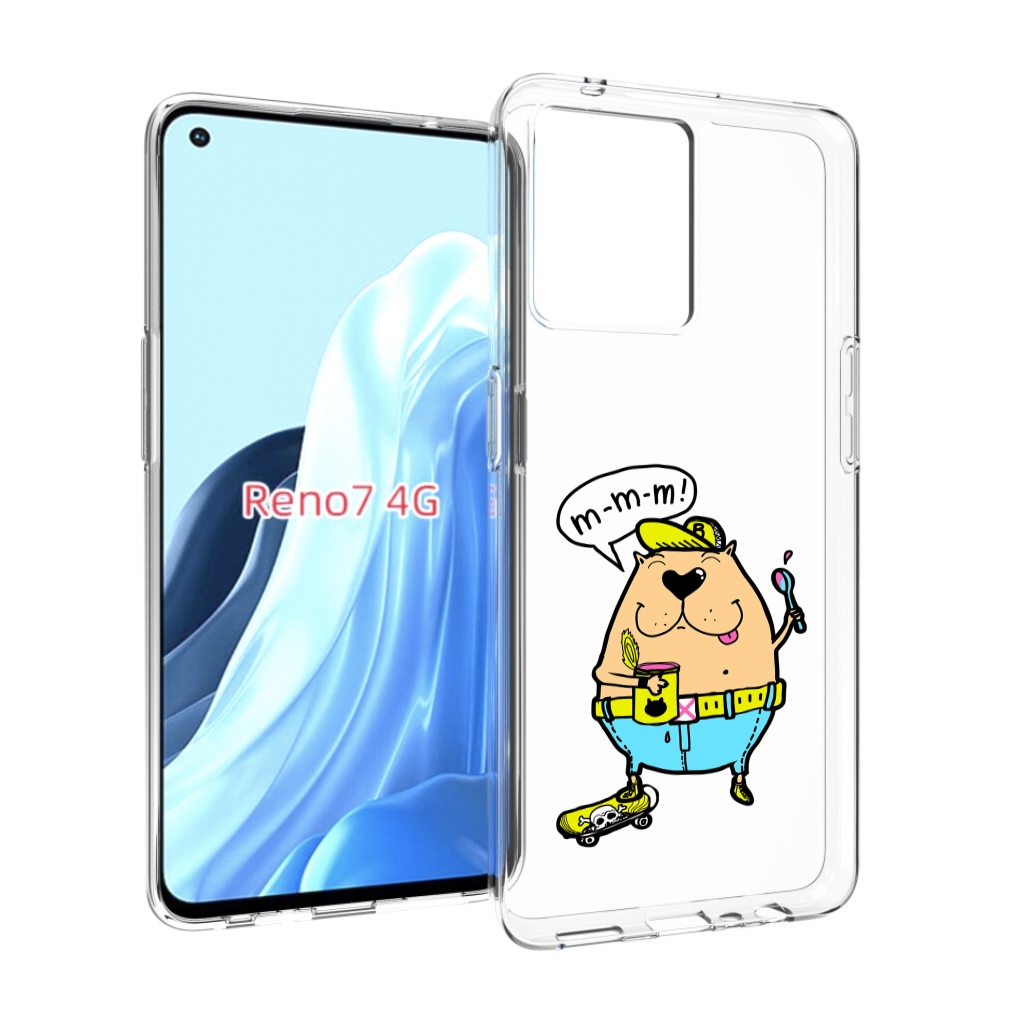 

Чехол MyPads Бобр для OPPO RENO 7 4G, Прозрачный, Tocco