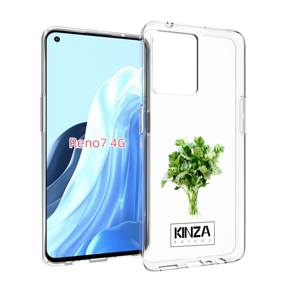 

Чехол MyPads Бренд Кинза для OPPO RENO 7 4G, Прозрачный, Tocco
