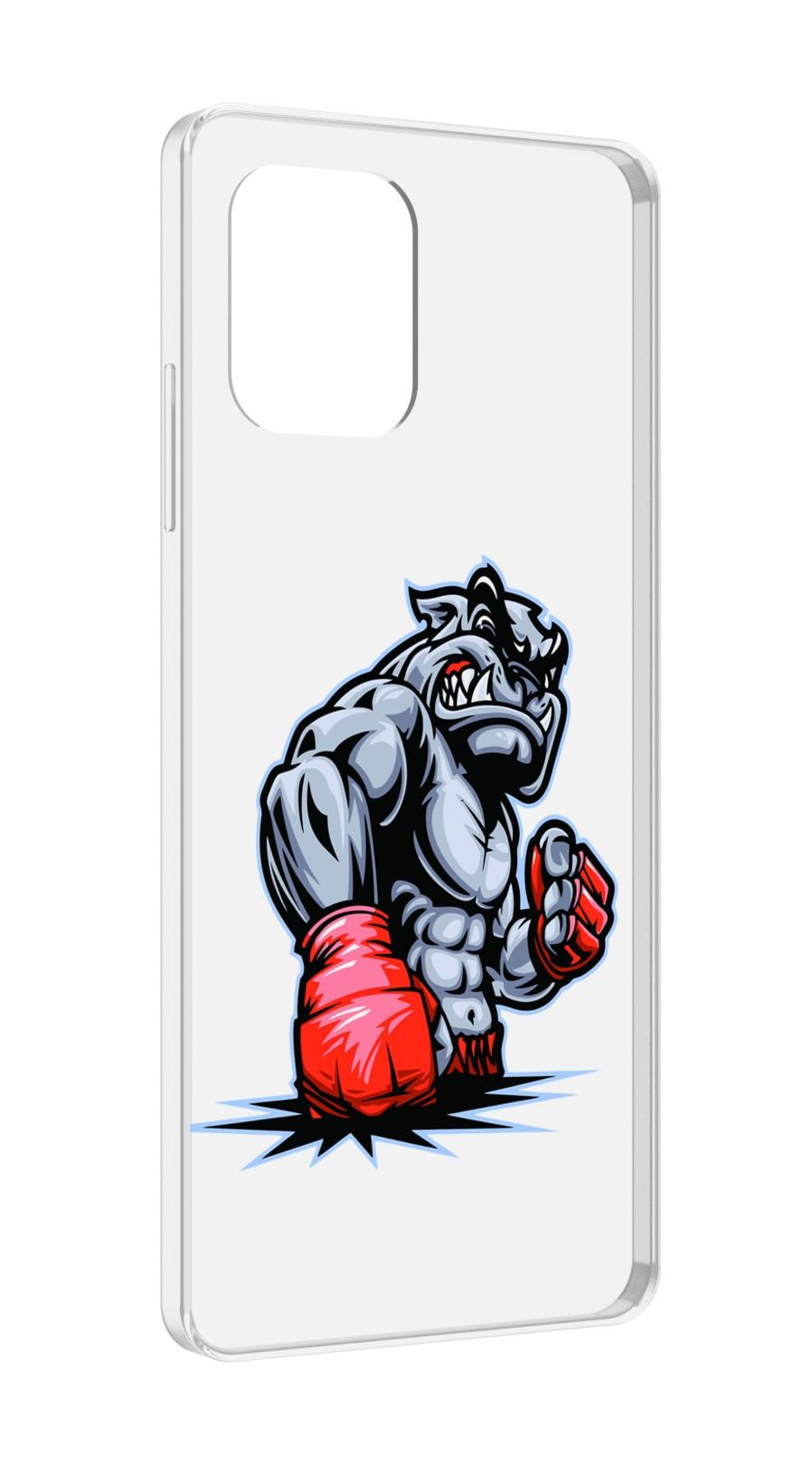 

Чехол MyPads собака-боксер для UMIDIGI Power 7 Max / Power 7S, Прозрачный, Tocco