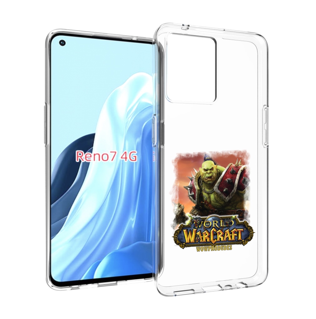 

Чехол MyPads Варкрафт для OPPO RENO 7 4G, Прозрачный, Tocco