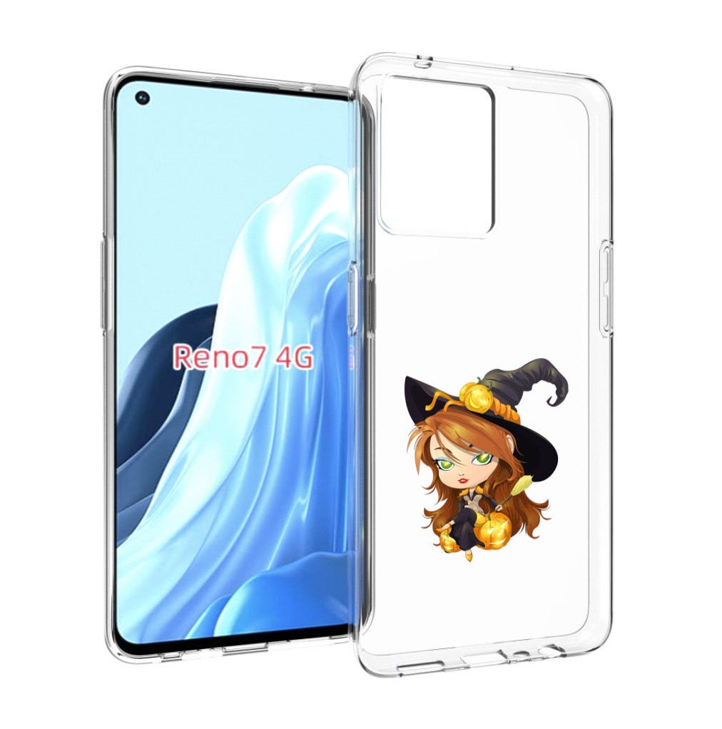 

Чехол MyPads Ведьмочка для OPPO RENO 7 4G, Прозрачный, Tocco