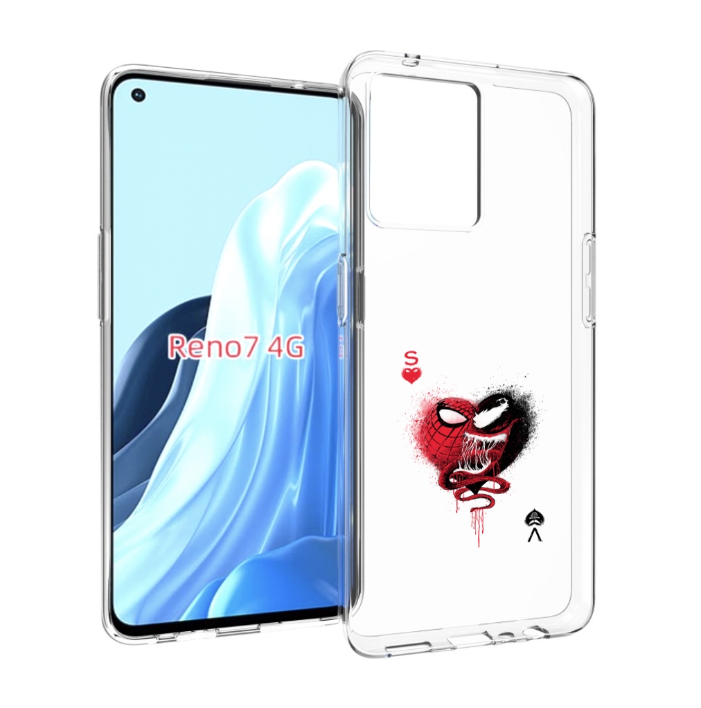 

Чехол MyPads Веном для OPPO RENO 7 4G, Прозрачный, Tocco