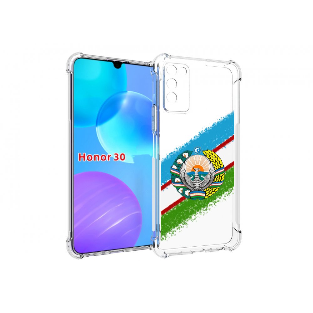 

Чехол MyPads Герб флаг Узбекистана для Huawei Honor 30 Lite, Tocco