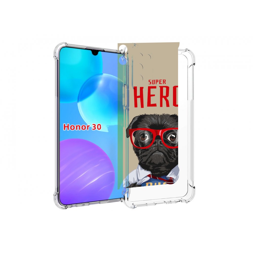 

Чехол MyPads Герой-PUG для Huawei Honor 30 Lite, Tocco