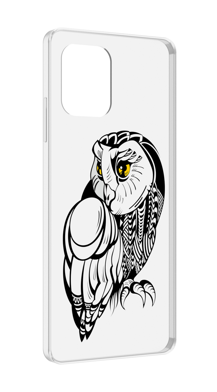 

Чехол MyPads сова-красотка для UMIDIGI Power 7 Max / Power 7S, Прозрачный, Tocco