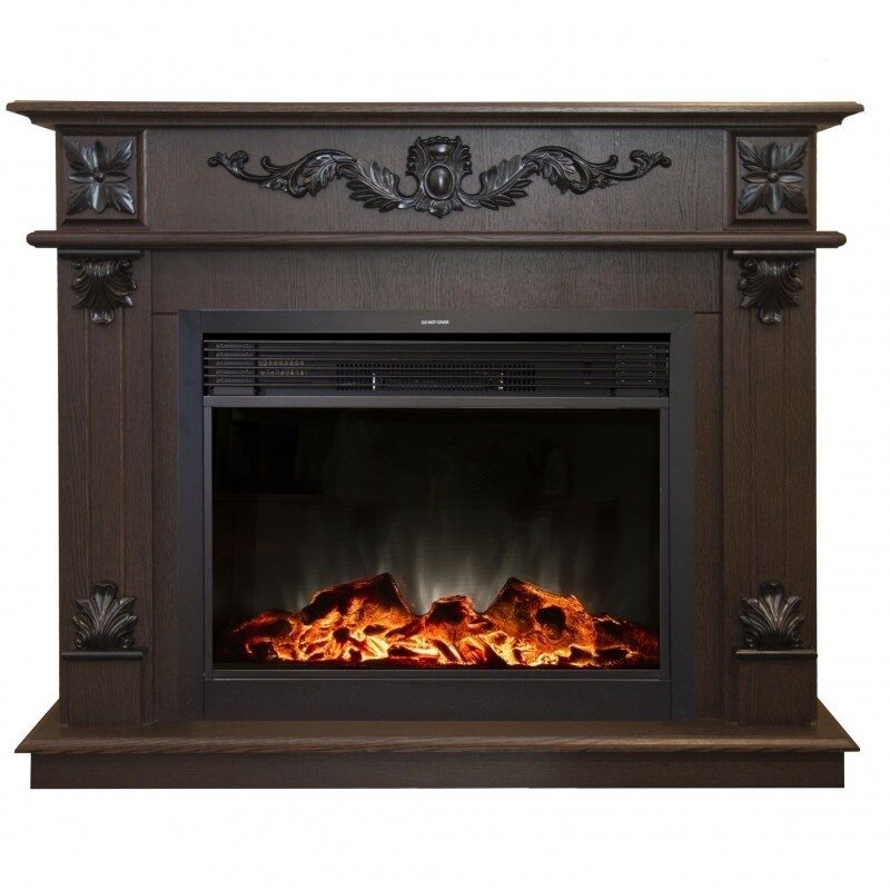 

Электрокамин Real Flame Philadelphia 25,5/26 DN с очагом MoonBlaze S LUX Black