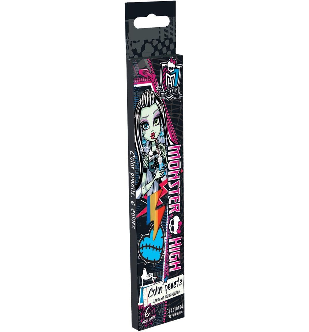 

Набор карандашей Академия Холдинг Mattel Monster High 6 цветов