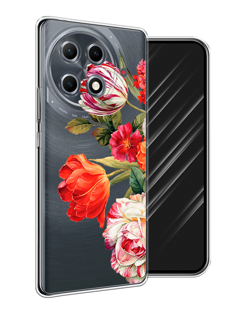 

Чехол Awog на Tecno Camon 30S Pro "Весенний букет", Красный;розовый;зеленый, 309550-1