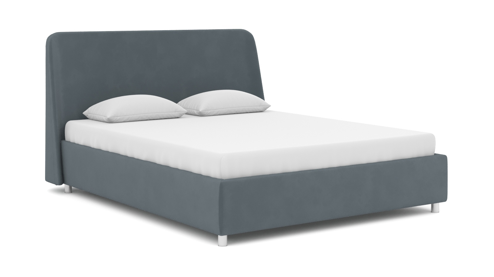 

Кровать Аскона с ПМ Friza Тк. Sky Velvet 18 140х200, Голубой, Friza (Фриза)