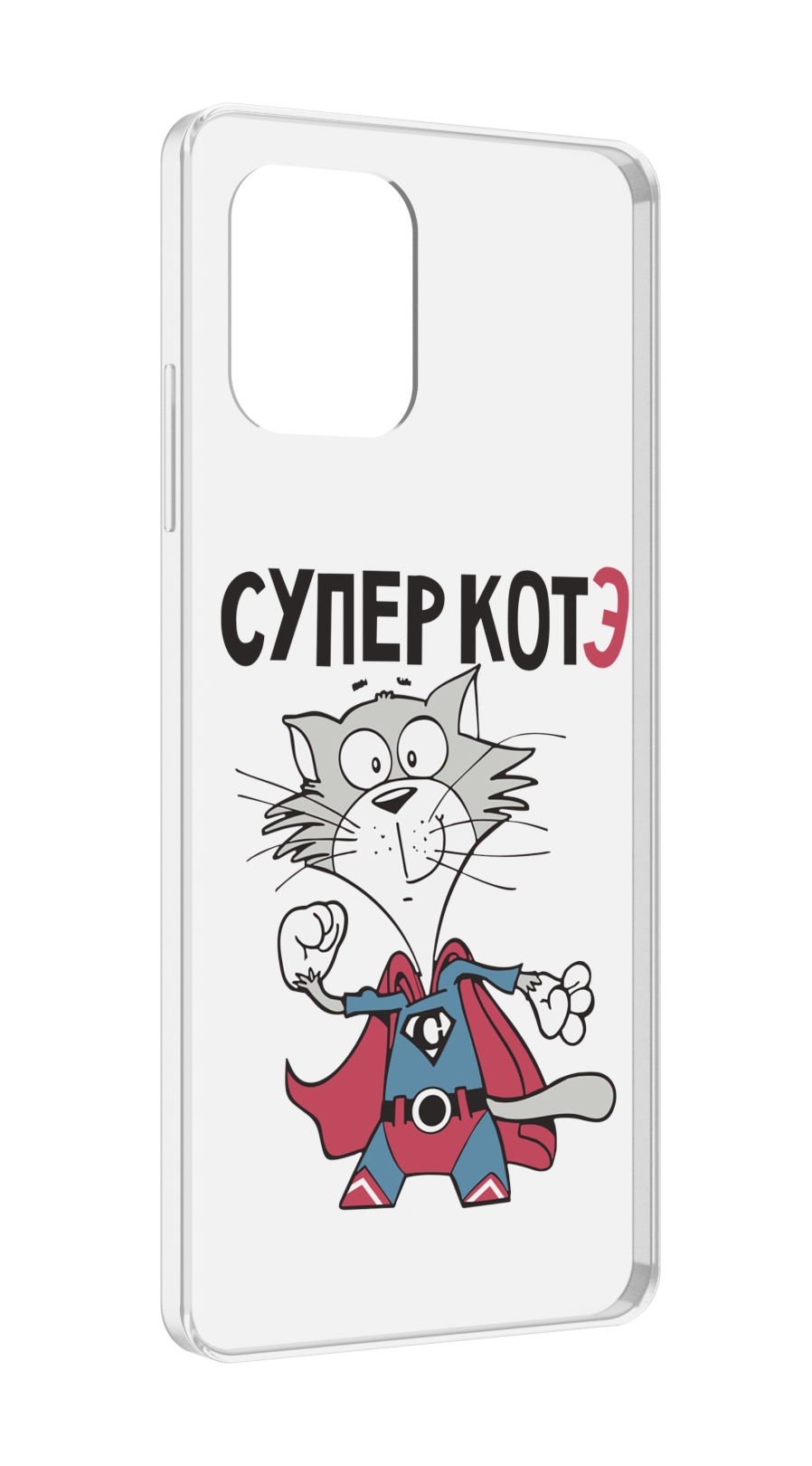 

Чехол MyPads супер-котэ для UMIDIGI Power 7 Max / Power 7S, Прозрачный, Tocco
