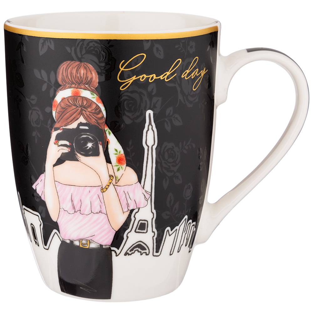 

Набор из 4 штук Кружка Lefard Fashion queen 340мл, фарфор (260-588_4)