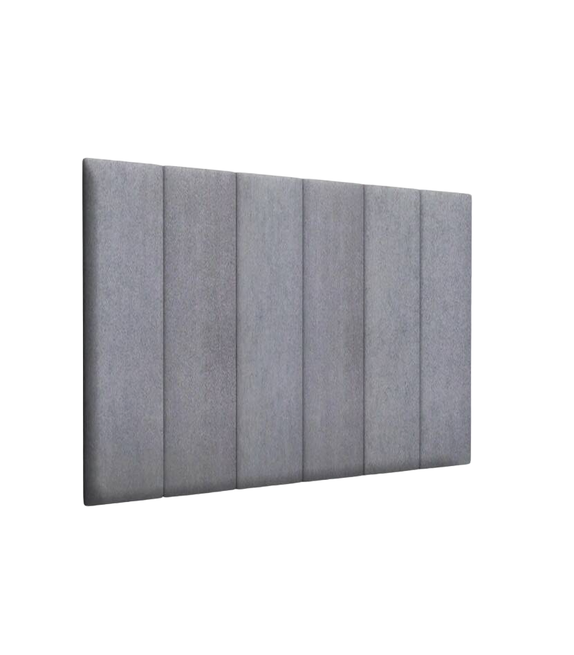 Стеновая панель Alcantara Gray 20х80 см 4 шт.