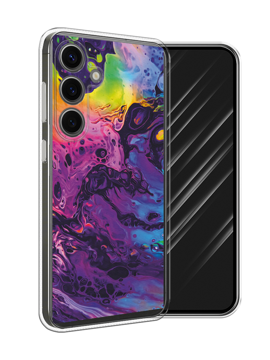 

Чехол Awog на Samsung Galaxy S25 "ACID fluid", Бордовый, 2110350-1