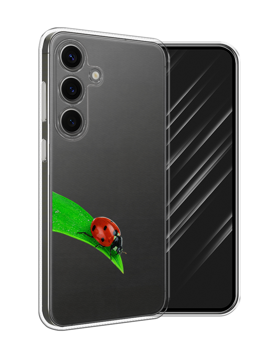 

Чехол Awog на Samsung Galaxy S25 "На счастье", Белый;красный;зеленый, 2110350-1
