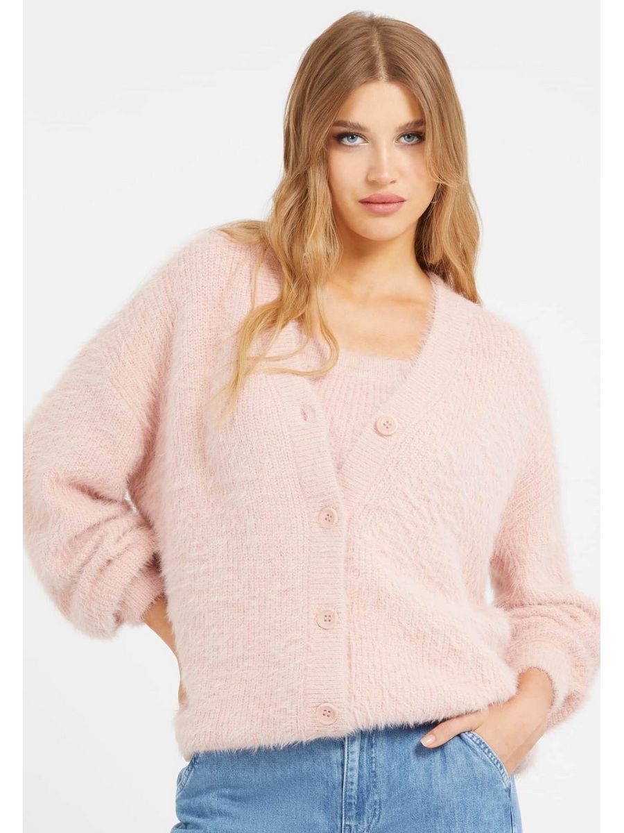 

Кардиган женский Guess GU121I0TH розовый S, GU121I0TH