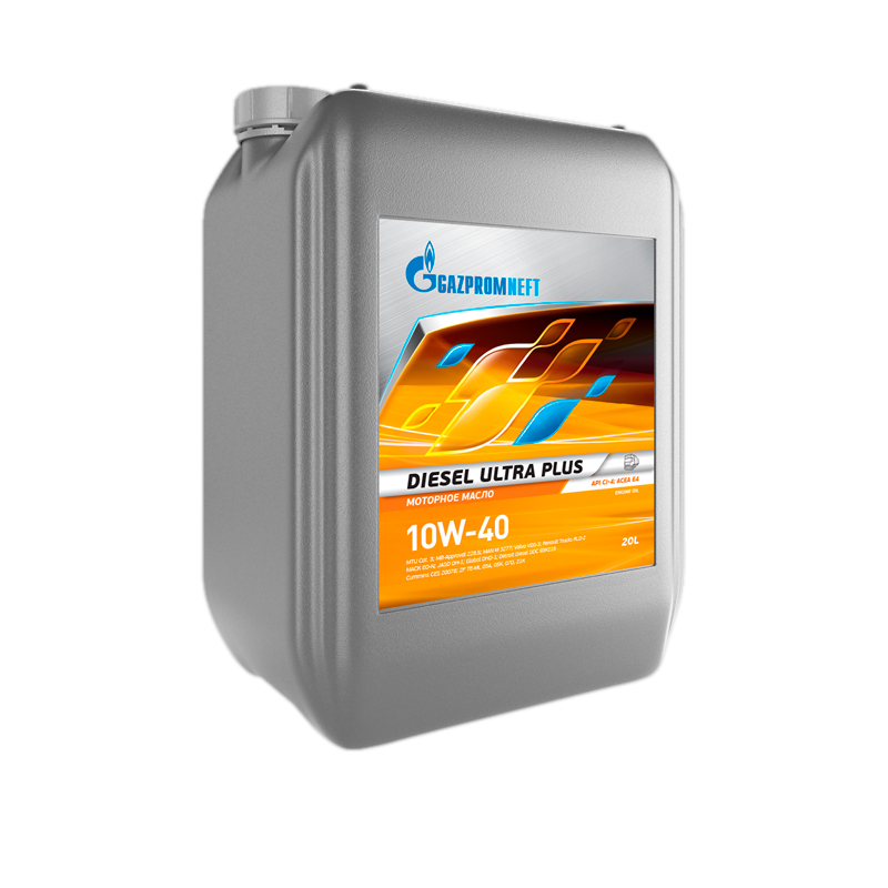 

Моторное масло Gazpromneft DIESEL ULTRA PLUS 10W40 20л