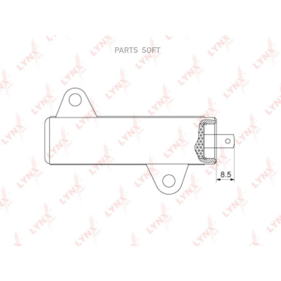 

LYNXAUTO PT-1021 Натяжитель ремня ГРМ TOYOTA HILUX II N 2.5D-4D 01 1шт