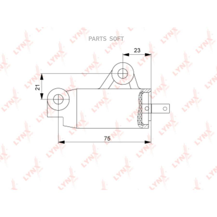 

Натяжитель Грм Mitsubishi L200 2.5d 2007 => LYNXauto PT-1025
