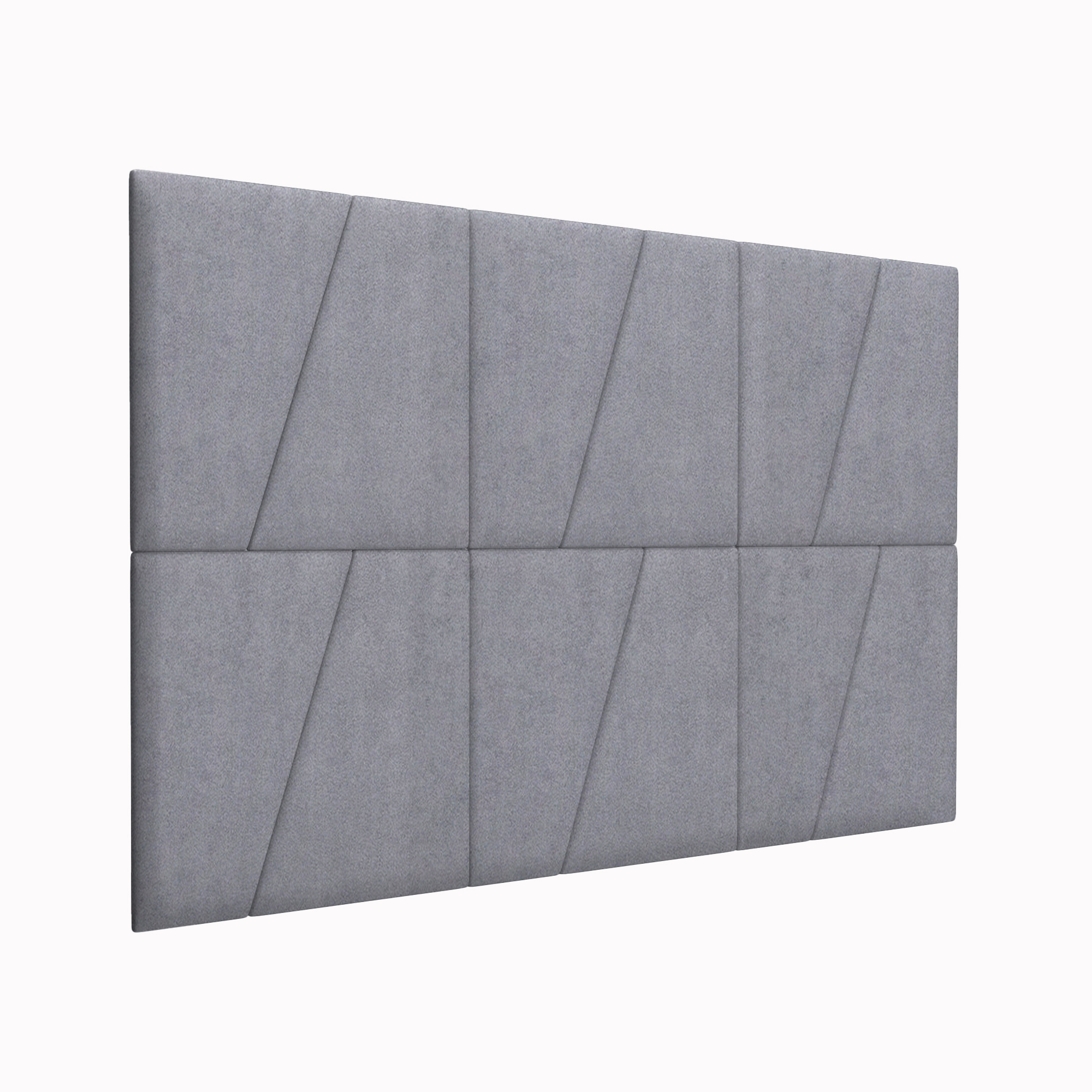 фото Стеновая панель alcantara gray 50х50dp см 2 шт. tartilla