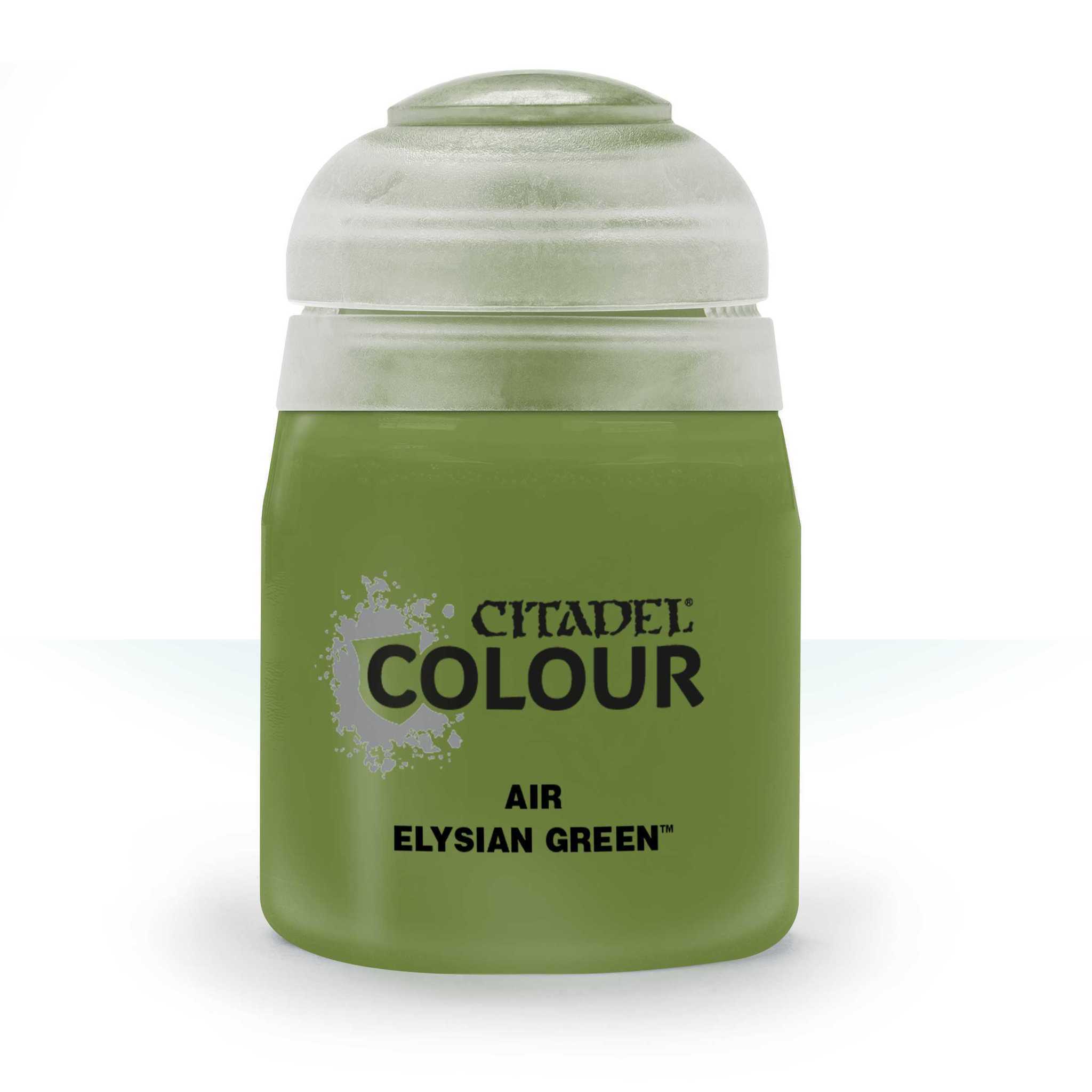 Краска акриловая Citadel Air для Аэрографа - Air: Elysian Green (24ml)