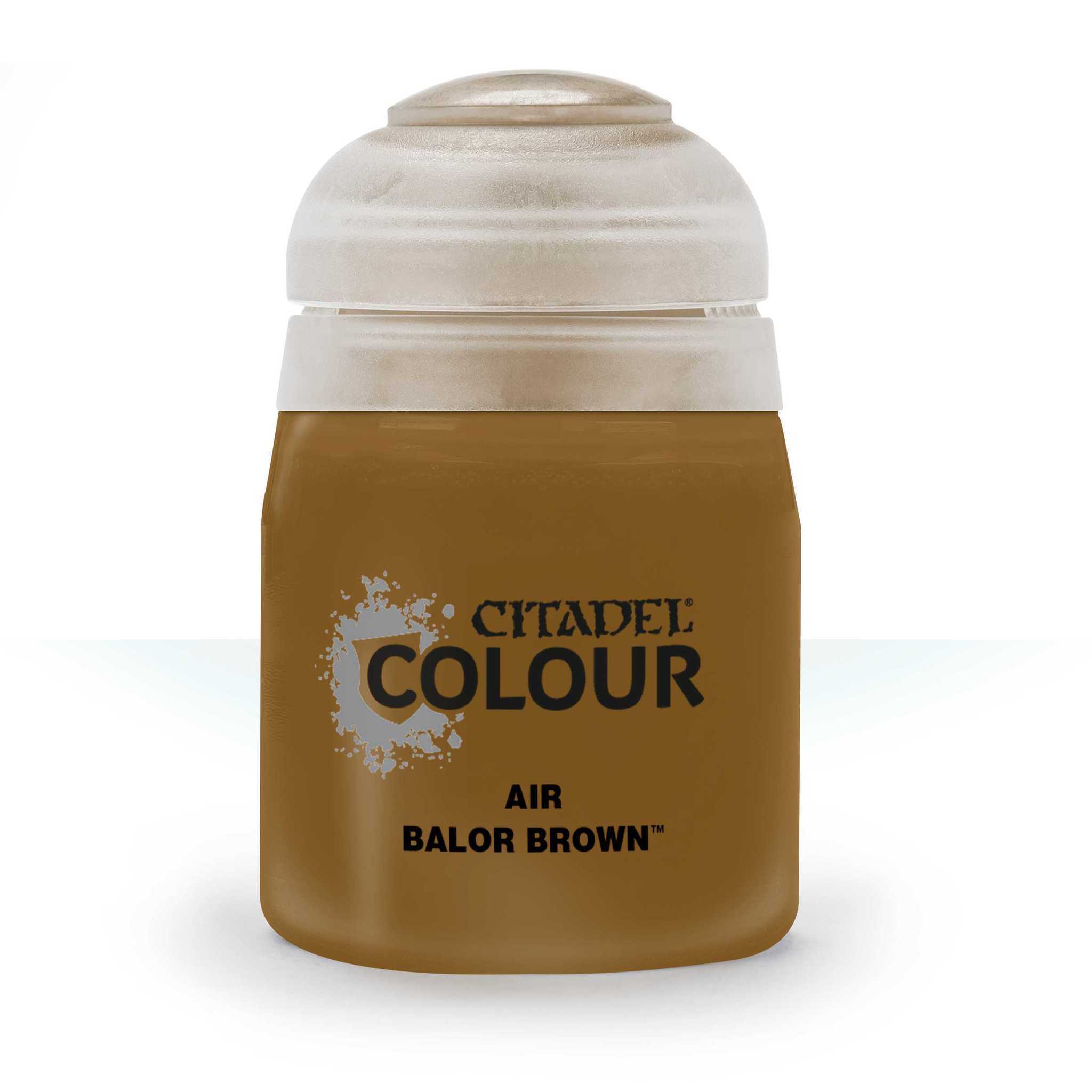 фото Краска акриловая citadel air для аэрографа - air: balor brown (24ml) vallejo