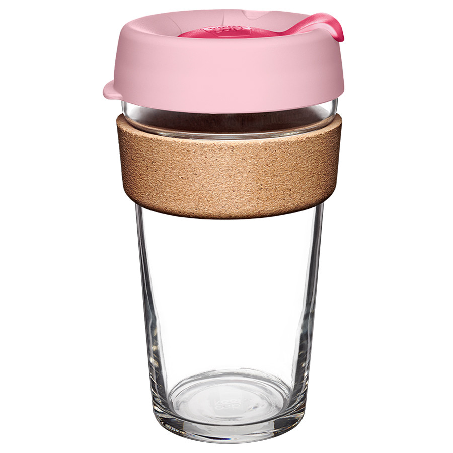 

Кружка keepcup brew cork l 454 мл rosea