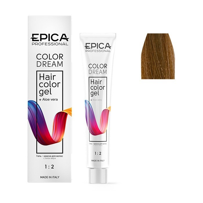 

Гель-краска для волос EPICA PROFESSIONAL Colordream 8.32 светло-русый бежевый 100 мл