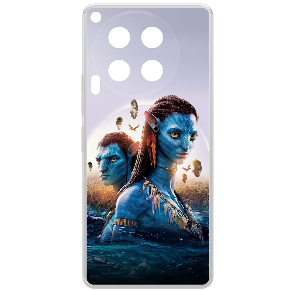 

Чехол-накладка Krutoff Clear Case Аватар - Джейк и Нейтири для TECNO Camon 30, Прозрачный