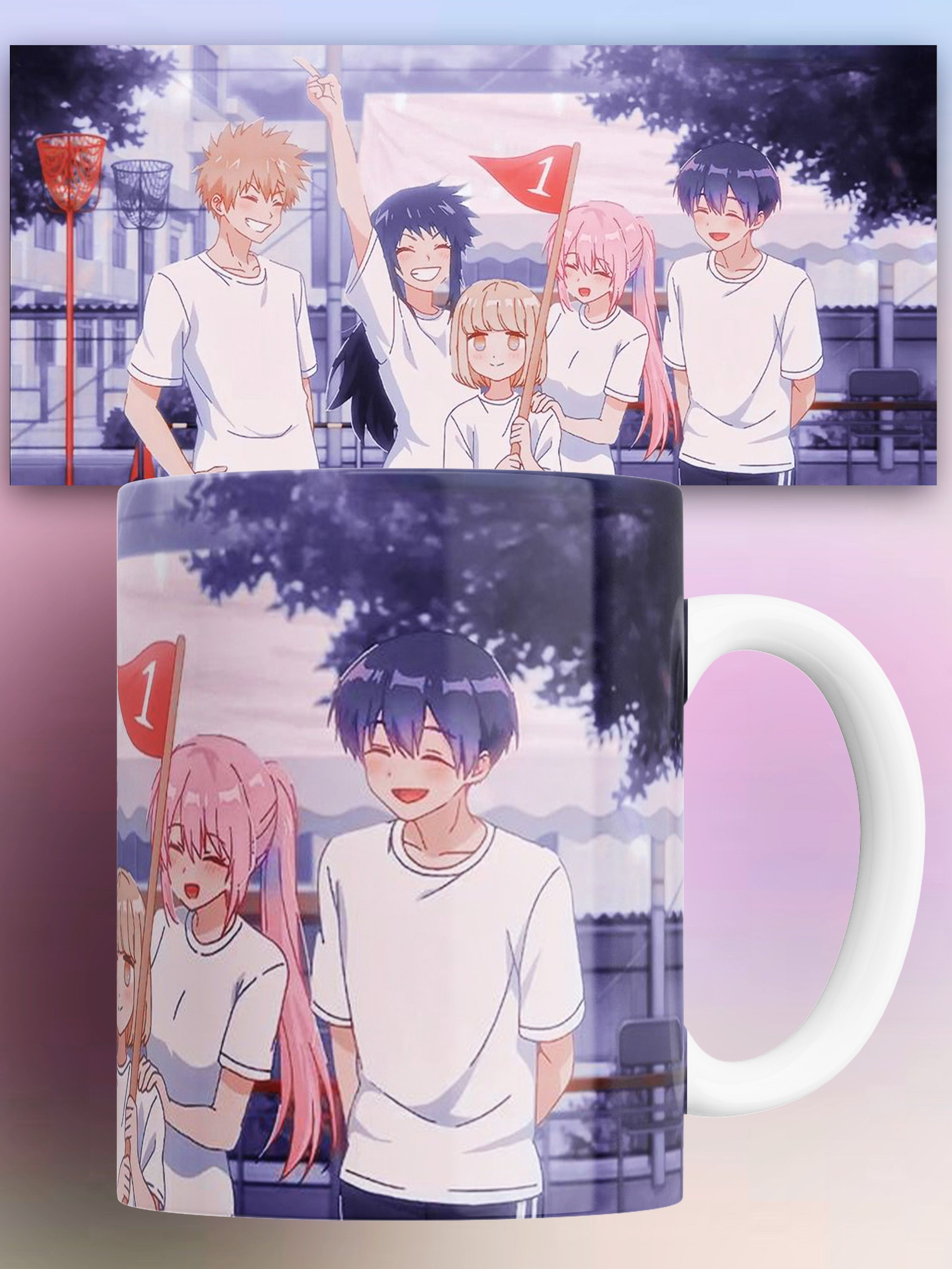 

Кружка аниме Моя девушка не только милая Kawaii dake ja Nai Shikimori-san 330 мл