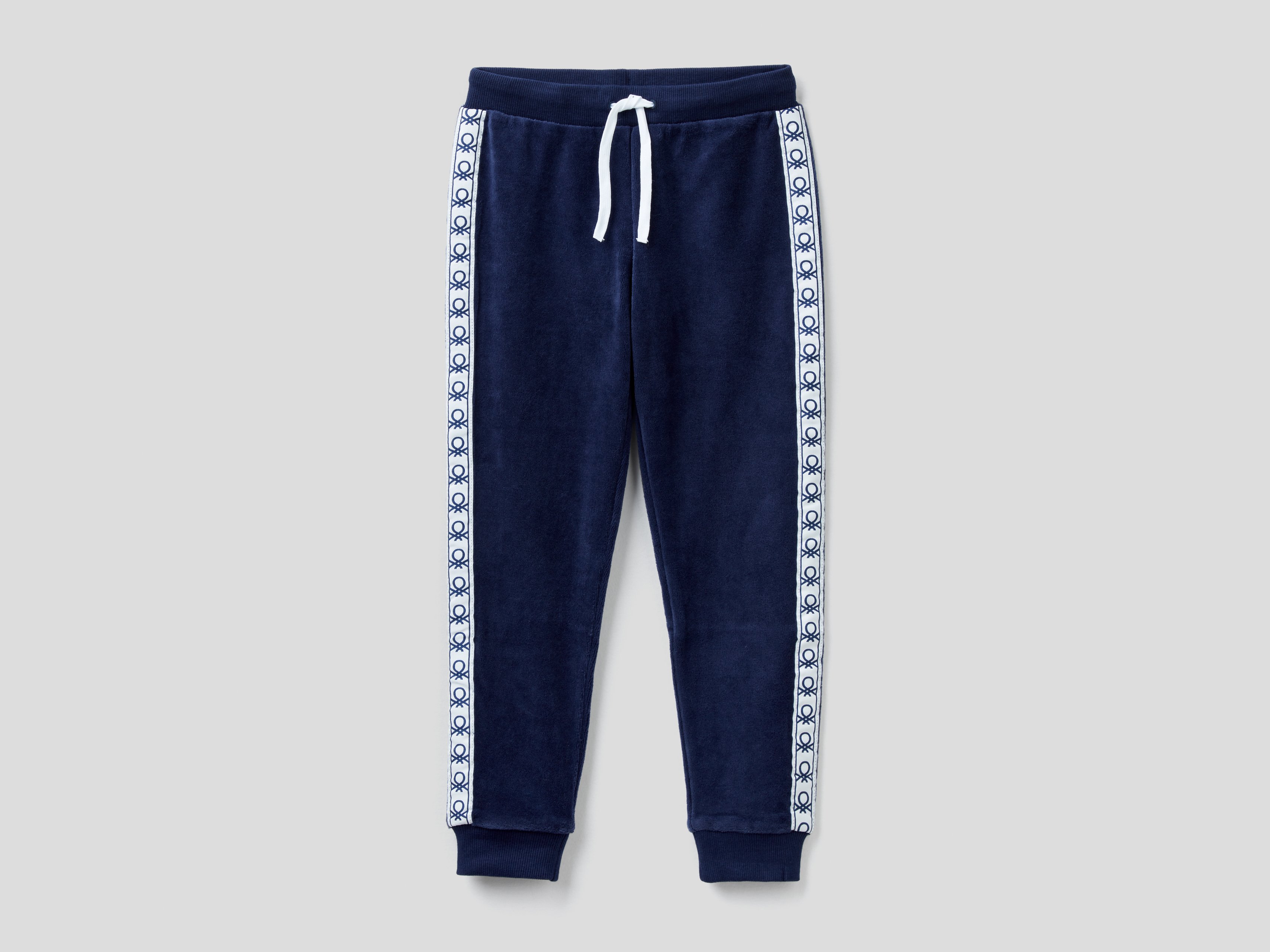 фото Брюки для девочек benetton цв. синий р.110 united colors of benetton