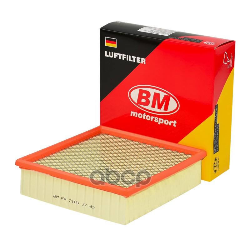 

Фильтр Воздушный, Инжектор Плоский BM-Motorsport арт. FA 2108