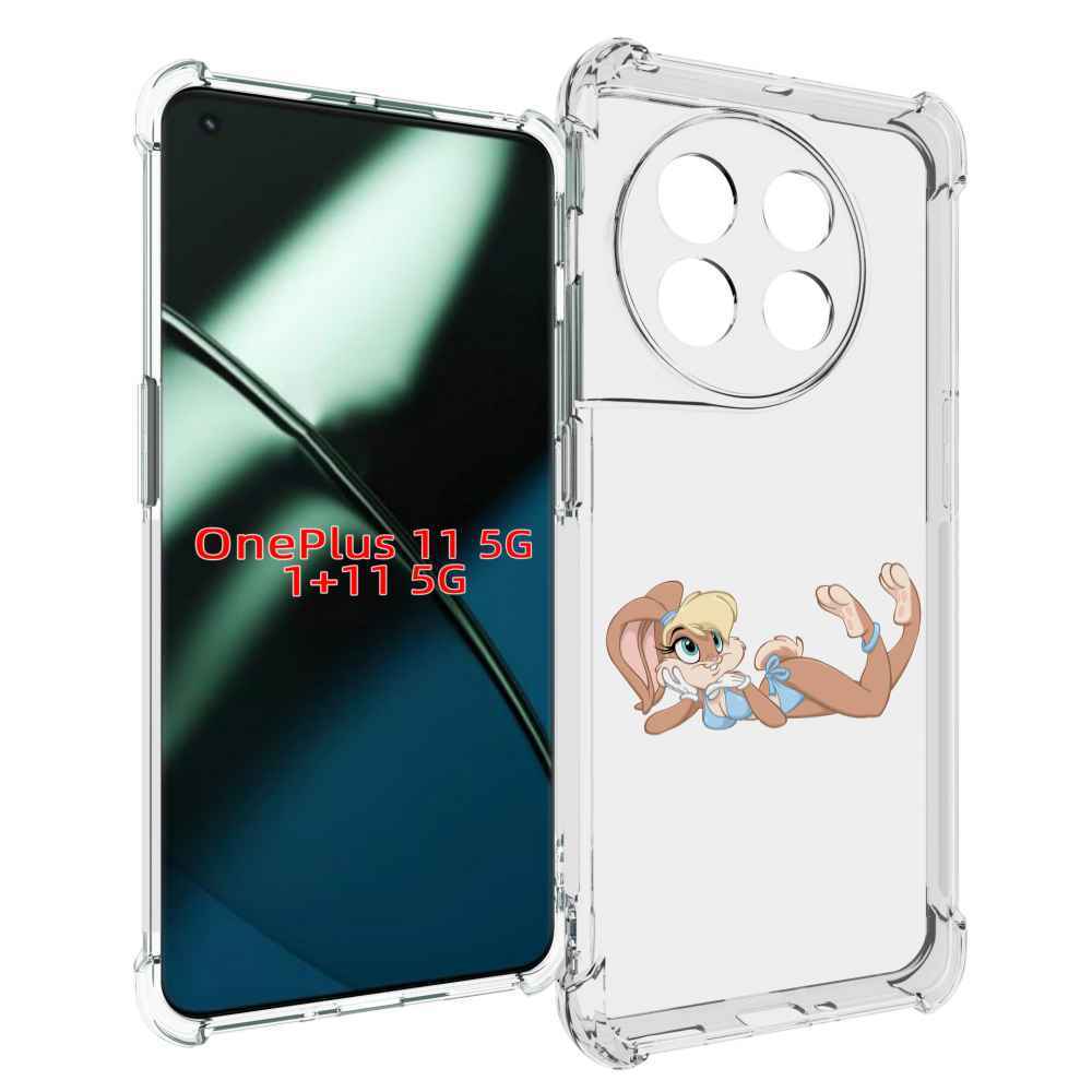 

Чехол MyPads зайка-в-купальнике для OnePlus 11, Прозрачный, Tocco