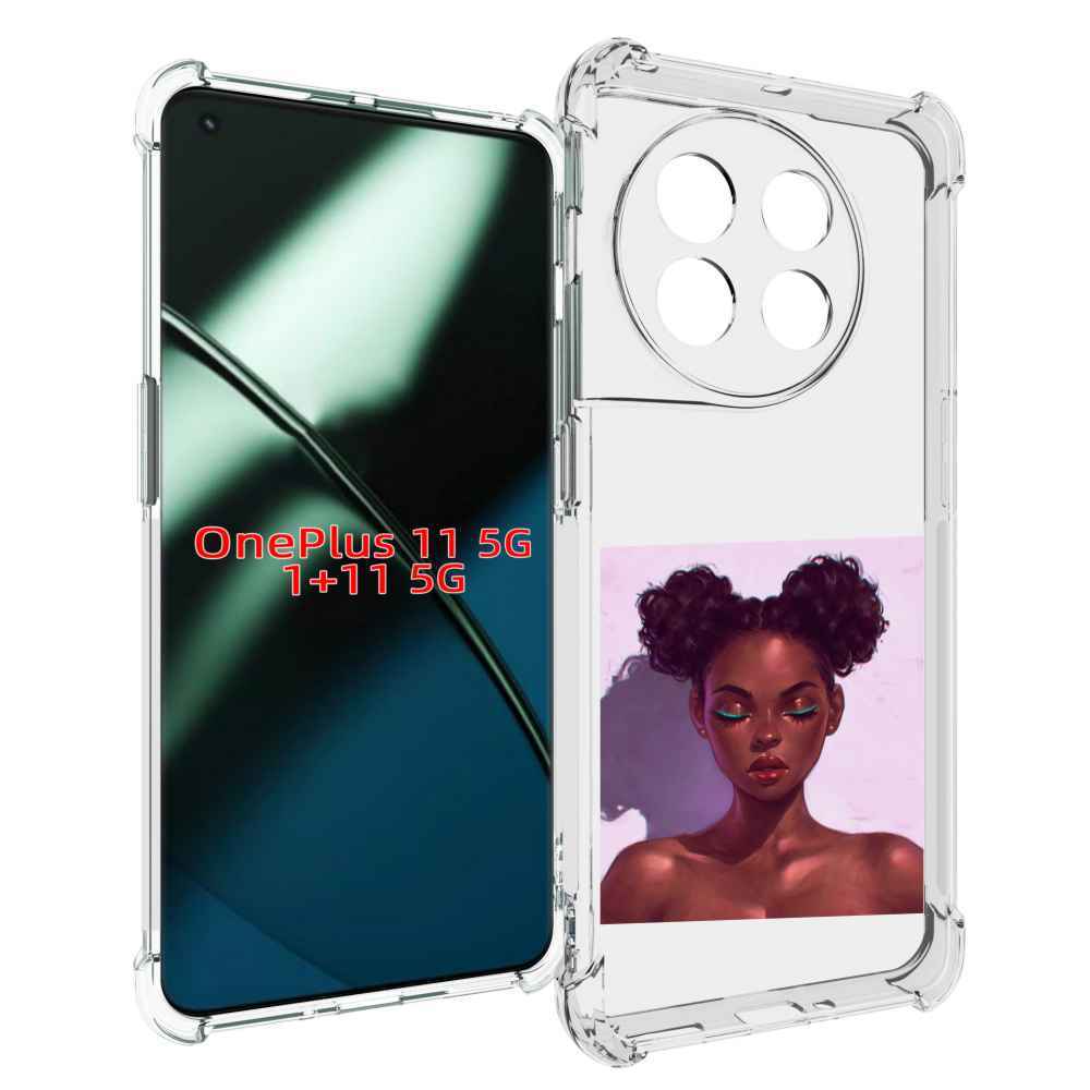 

Чехол MyPads зеленые-стрелки женский для OnePlus 11, Прозрачный, Tocco