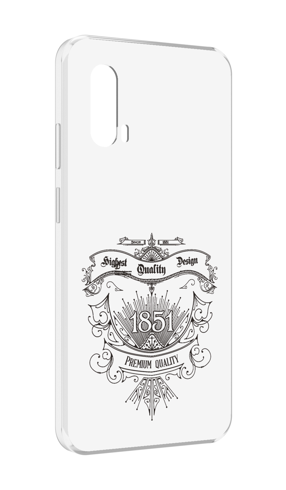 

Чехол MyPads логотип 1851 год для Blackview BV7100, Прозрачный, Tocco