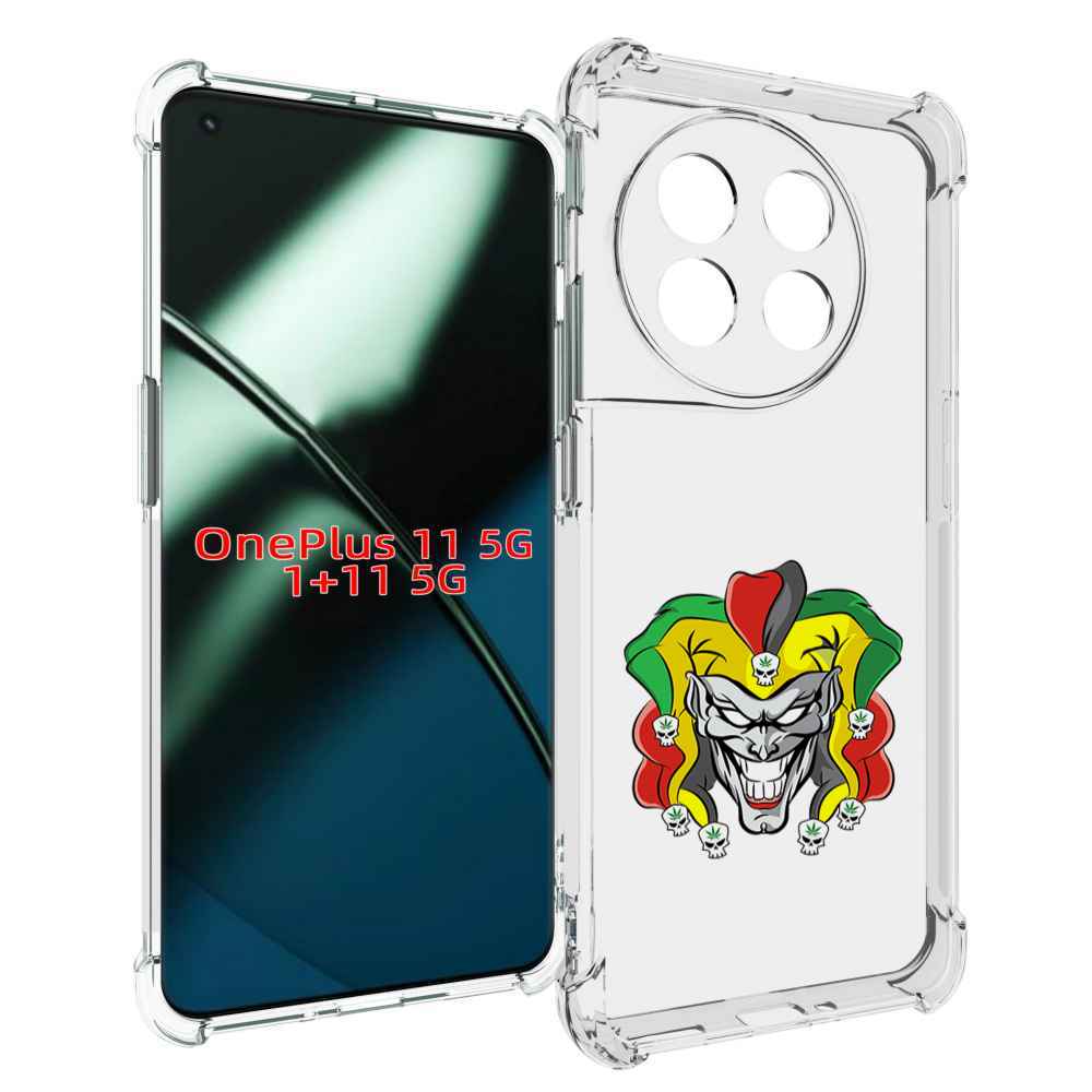 

Чехол MyPads злодей-клоун для OnePlus 11, Прозрачный, Tocco