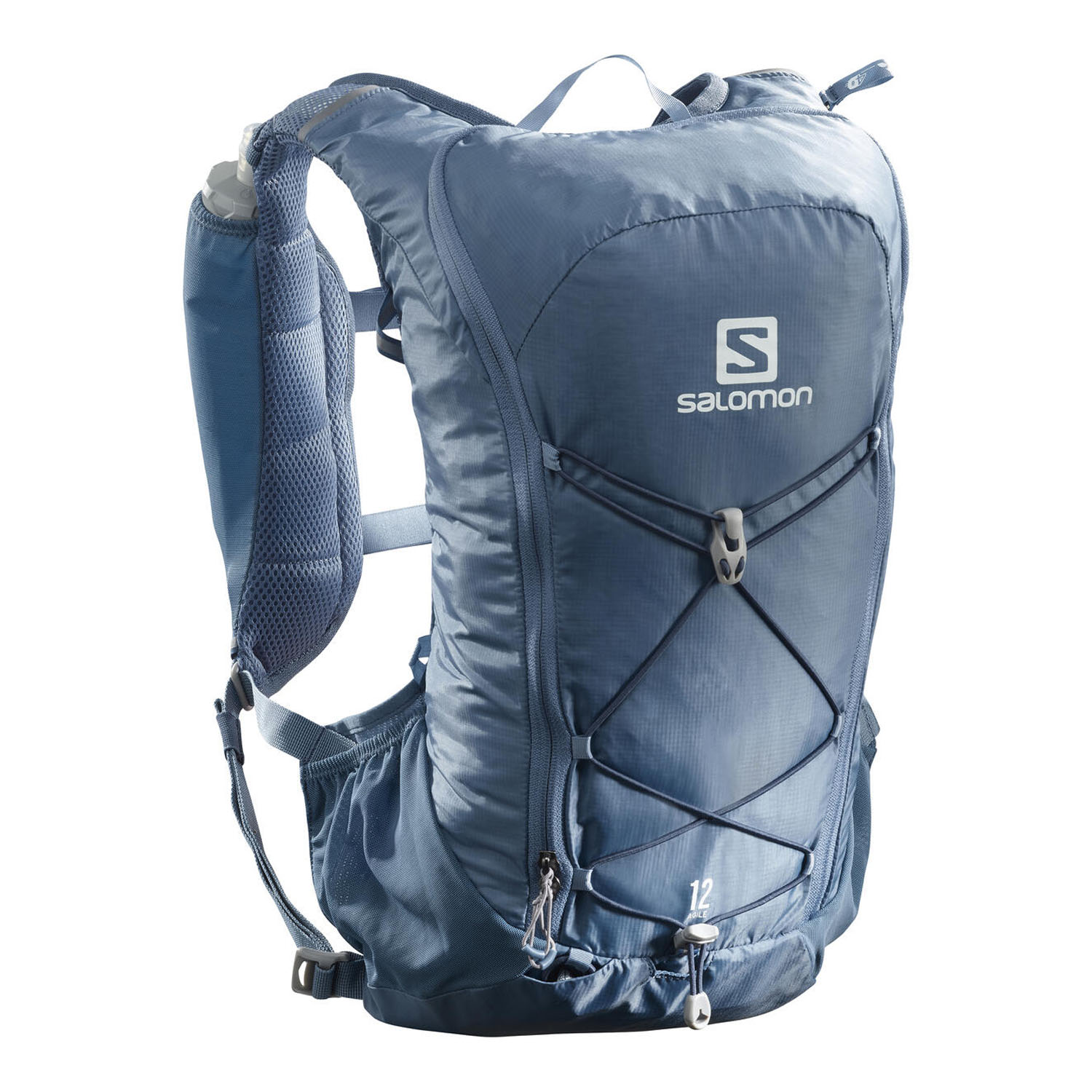 

Рюкзак для бега Salomon Agile 12 Set Copen Blue/Darkde, Agile 12 Set