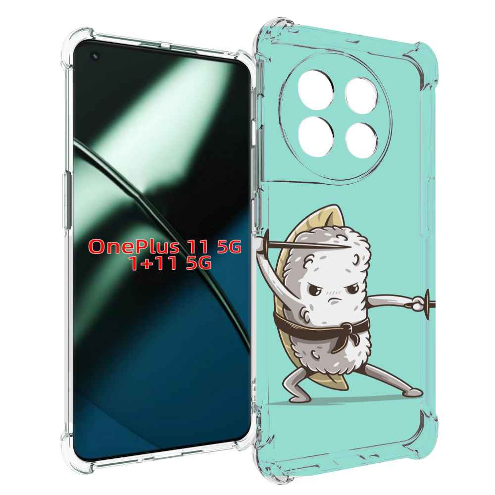 

Чехол MyPads злой суши детский для OnePlus 11, Прозрачный, Tocco